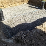Filtre à sable non drainé 25M² - Pendant les travaux