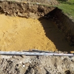 Filtre à sable non drainé 25M² - Pendant les travaux