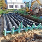 FOSSE 3000L+FOSSE 5000L+DRAINAGE ENVIRO))SEPTIC 10EH