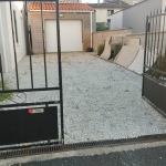 REPRISE ACCES PRINCIPAL EN PLAQUES NIDAGRAVEL - AVANT